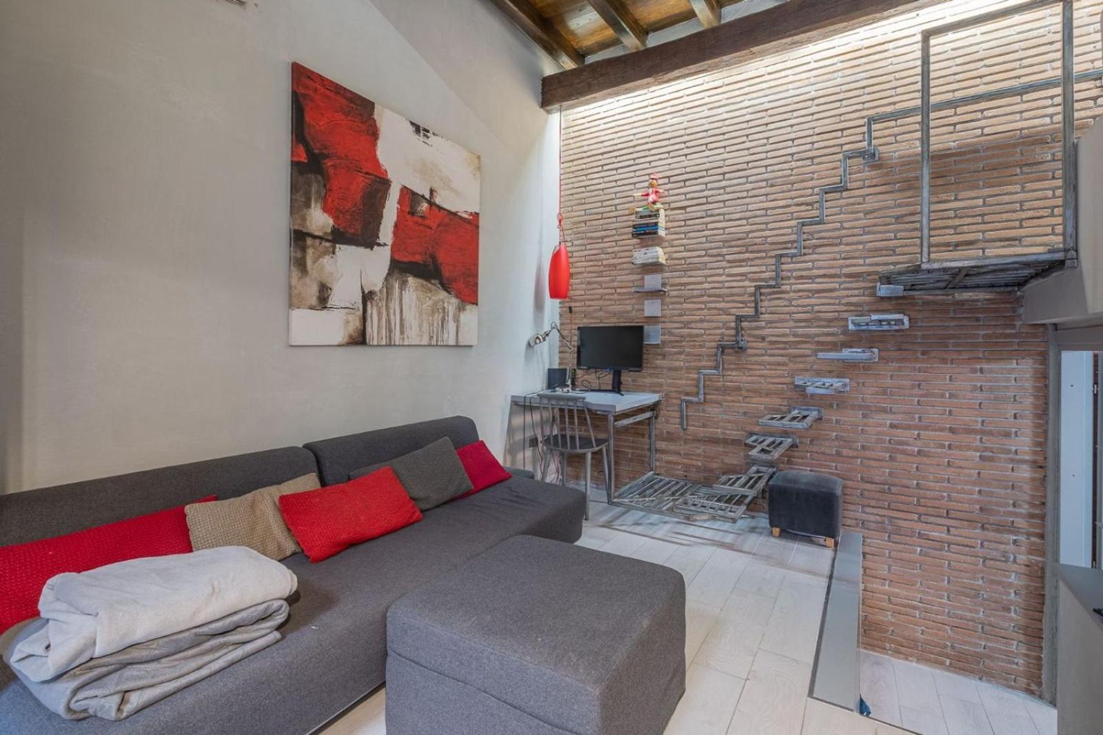 Spagna Square 200Mt - Loft 4Px - Center Rome - Private Access - Piazza Del Popolo Exteriör bild
