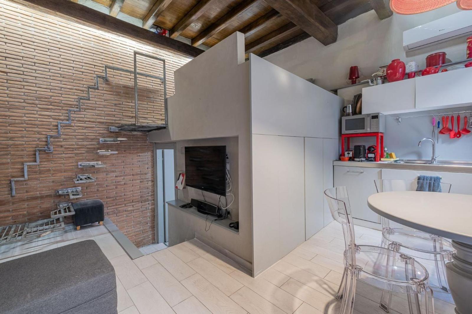 Spagna Square 200Mt - Loft 4Px - Center Rome - Private Access - Piazza Del Popolo Exteriör bild